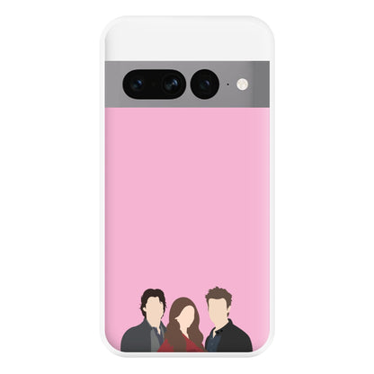 Elena, Damon And Stefan - VD Phone Case for Google Pixel 7 Pro