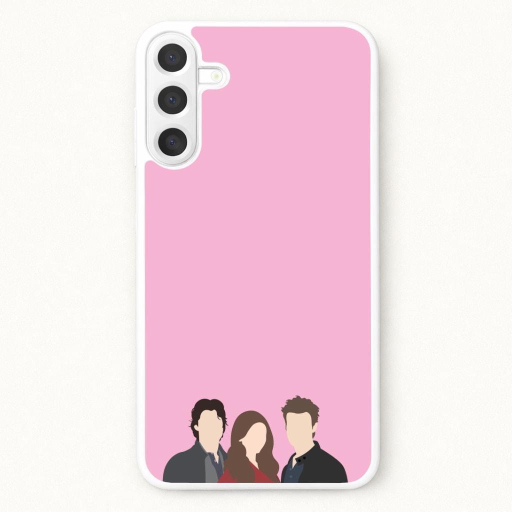 Elena, Damon And Stefan - VD Phone Case for Galaxy A57