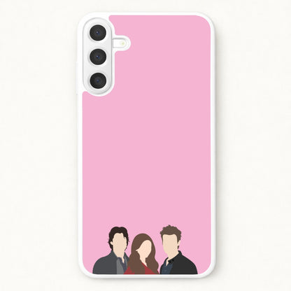 Elena, Damon And Stefan - VD Phone Case for Galaxy A57