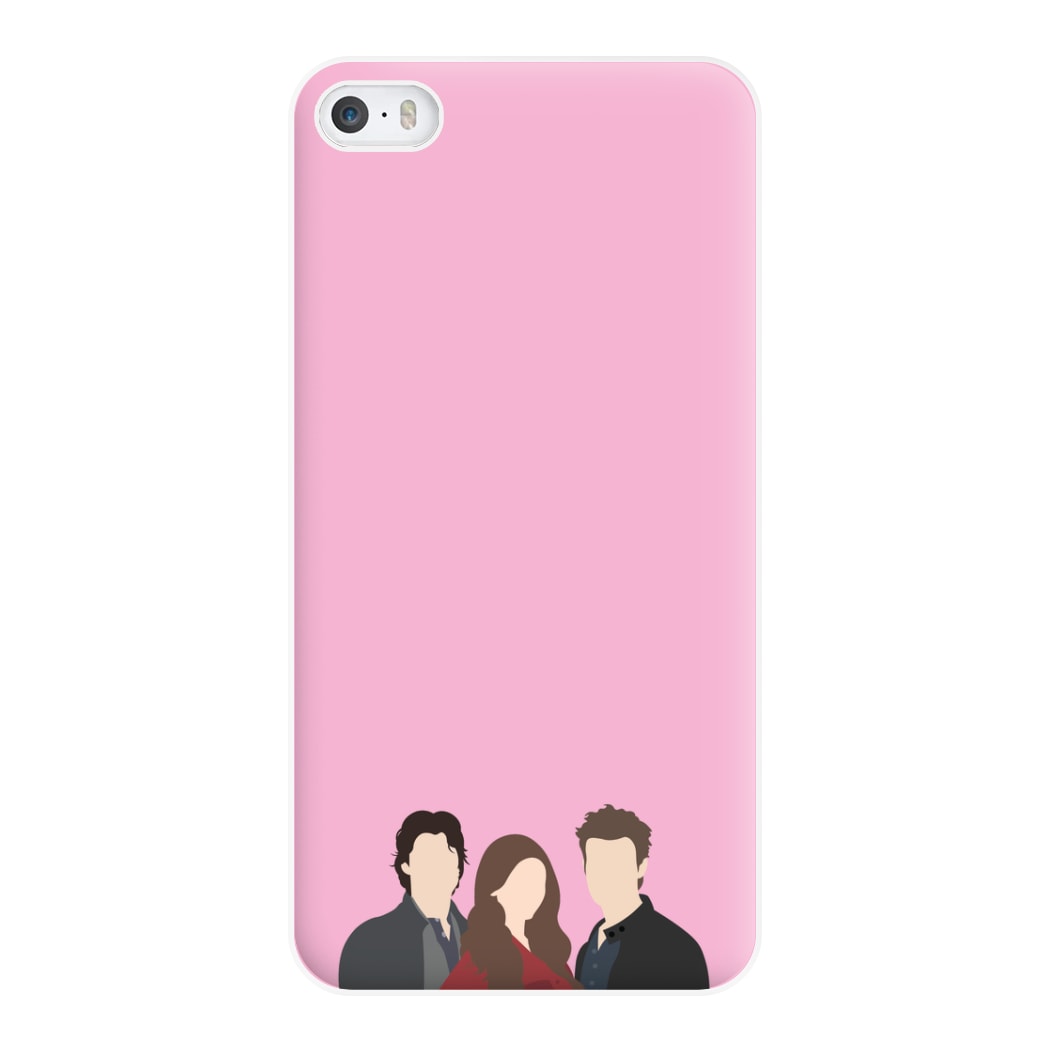 Elena, Damon And Stefan - VD Phone Case for iPhone 5 / 5s / SE 2016