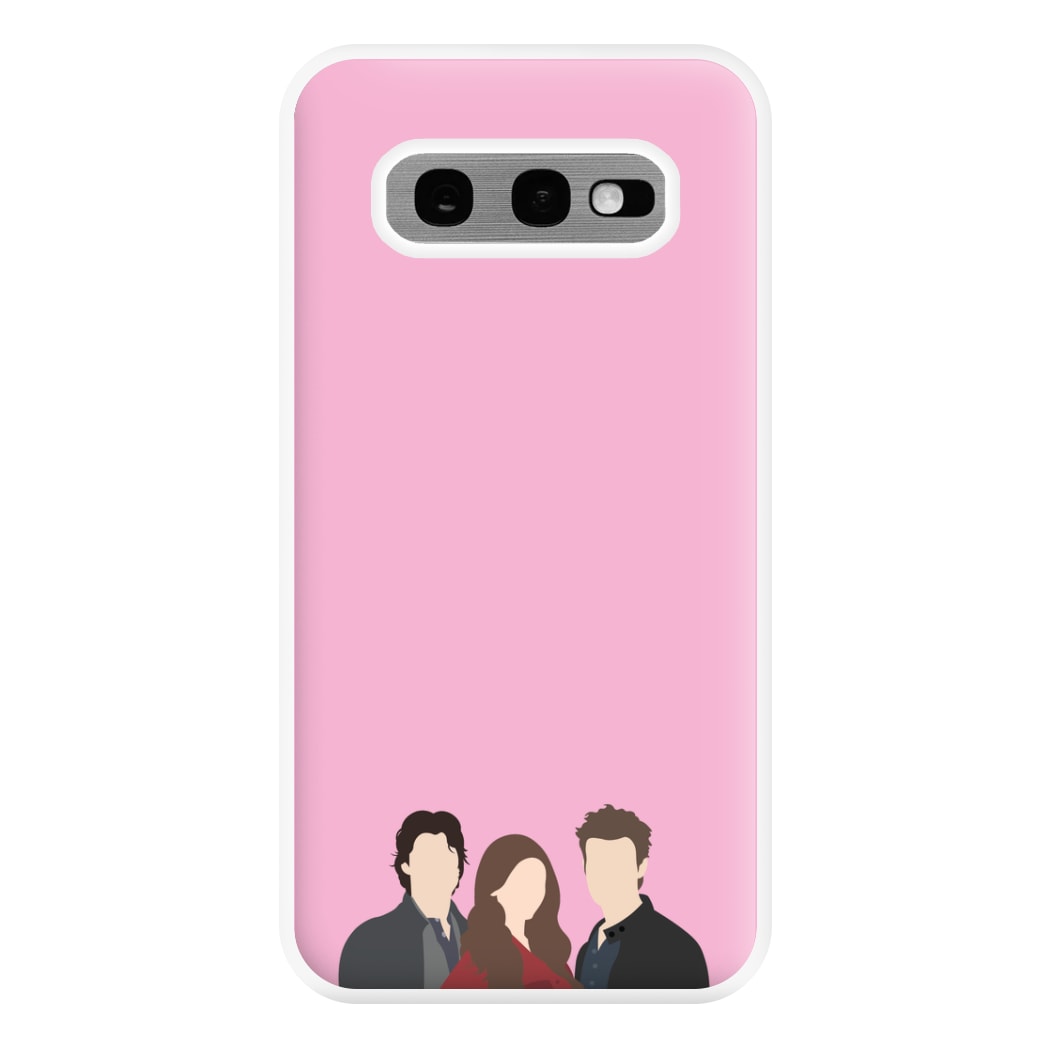 Elena, Damon And Stefan - VD Phone Case for Galaxy S10e