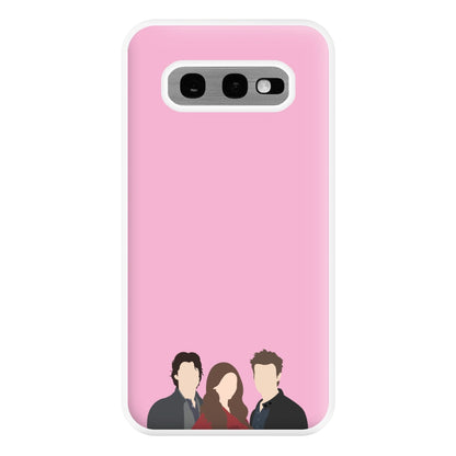 Elena, Damon And Stefan - VD Phone Case for Galaxy S10e