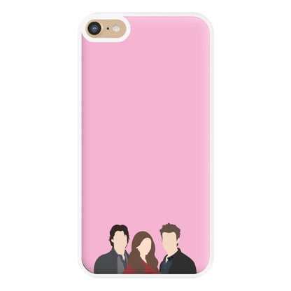 Elena, Damon And Stefan - VD Phone Case for iPhone 6 Plus / 7 Plus / 8 Plus