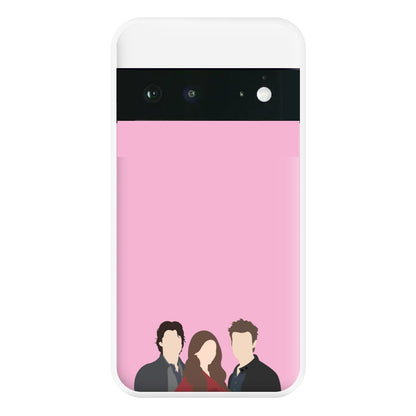 Elena, Damon And Stefan - VD Phone Case for Google Pixel 6a