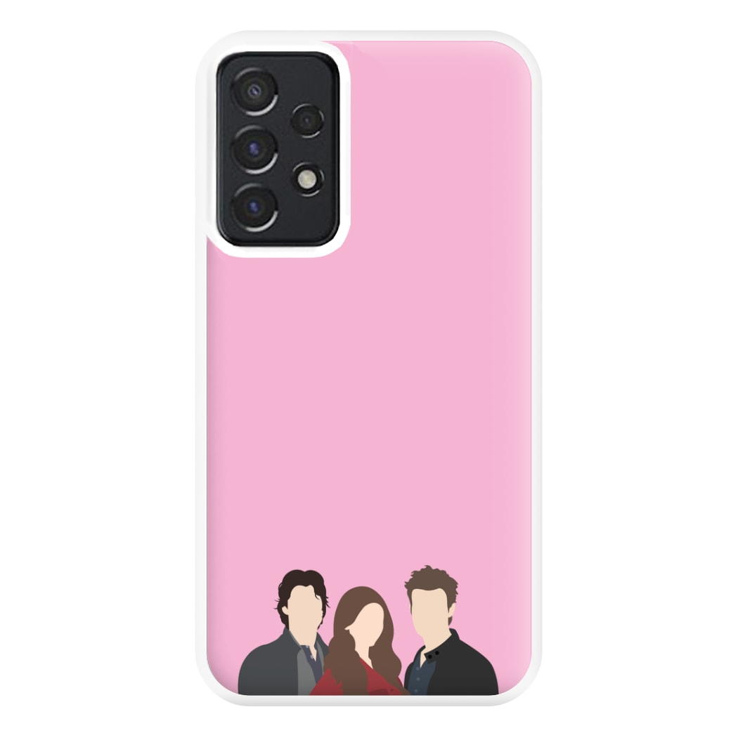 Elena, Damon And Stefan - VD Phone Case for Galaxy A52 / A52s