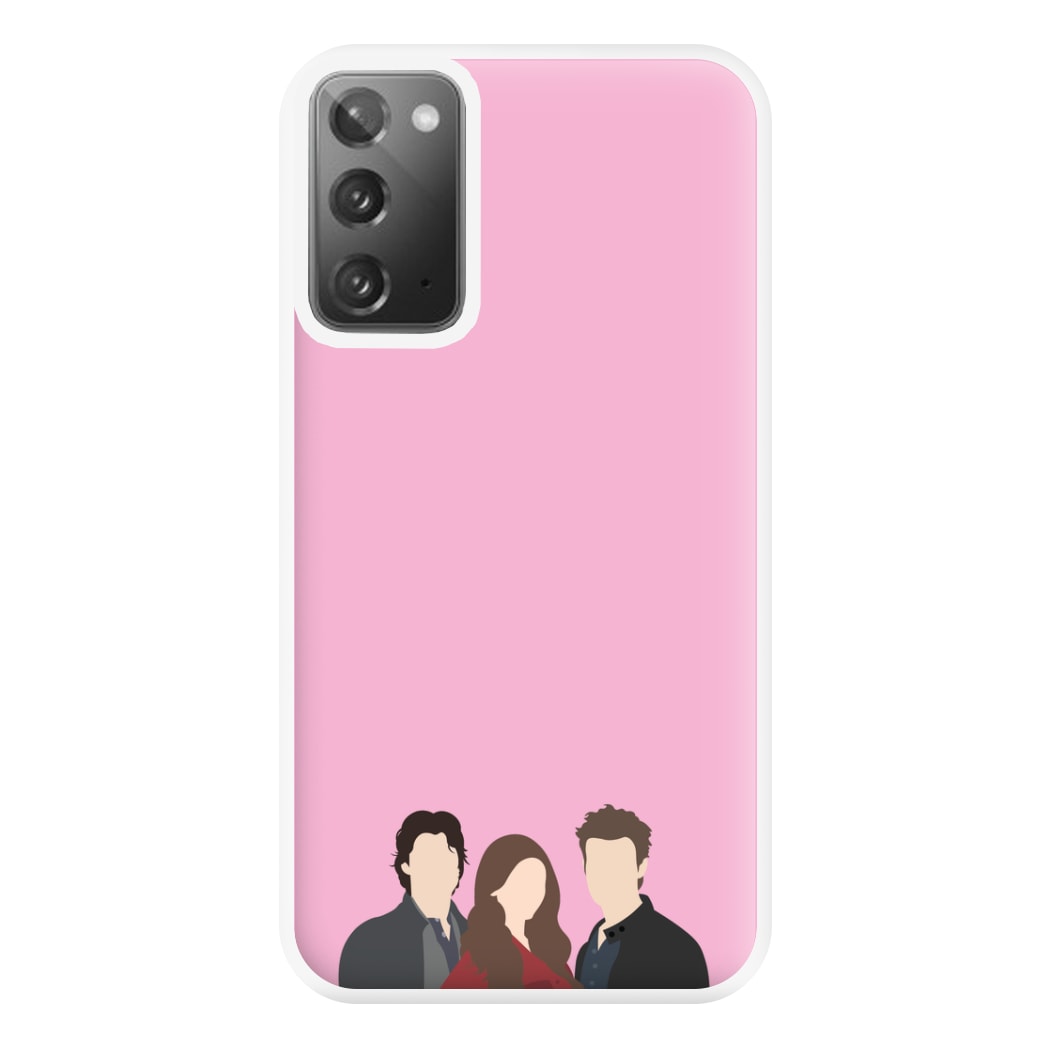 Elena, Damon And Stefan - VD Phone Case for Galaxy Note 20 Ultra