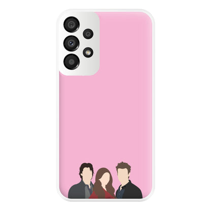 Elena, Damon And Stefan - VD Phone Case for Galaxy A33