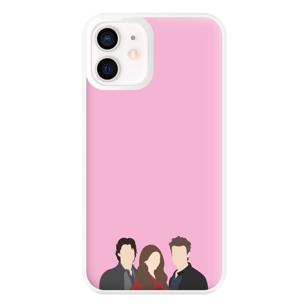 Elena, Damon And Stefan - VD Phone Case for iPhone 12 Mini