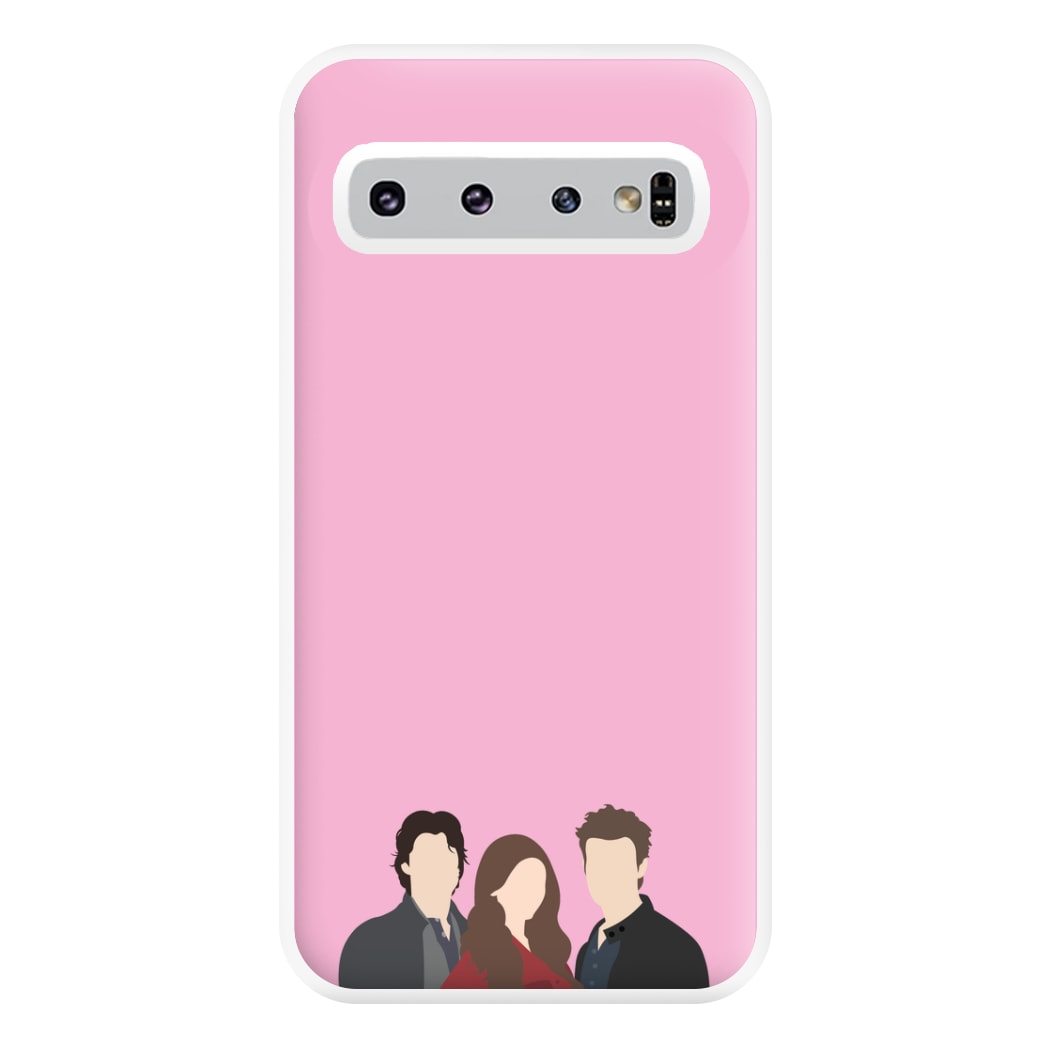 Elena, Damon And Stefan - VD Phone Case for Galaxy S10 Plus