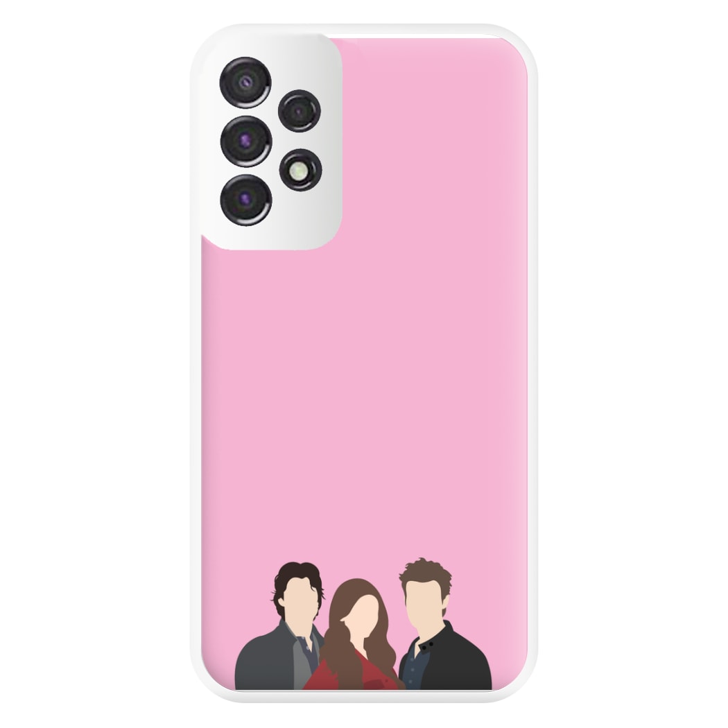 Elena, Damon And Stefan - VD Phone Case for Galaxy A53