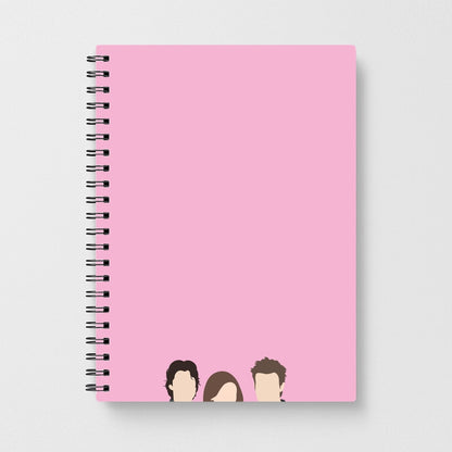 Elena, Damon And Stefan - VD Notebook