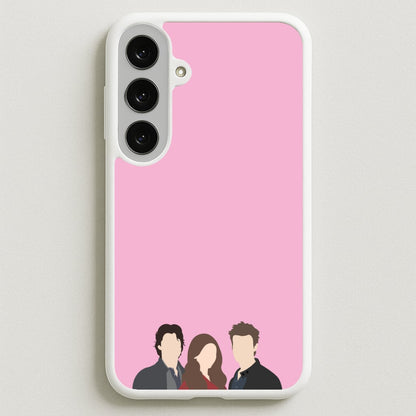 Elena, Damon And Stefan - VD Phone Case for Galaxy S25FE