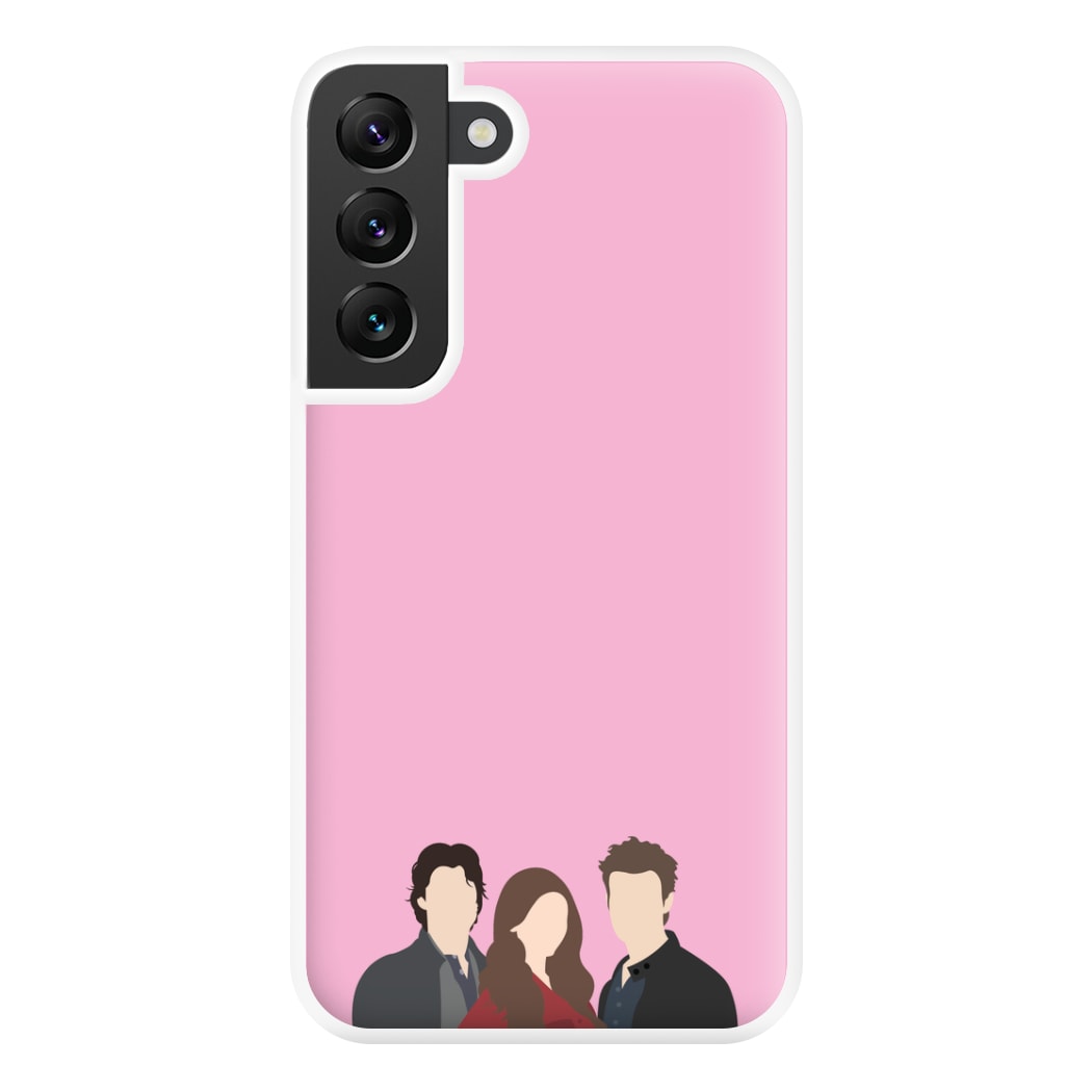 Elena, Damon And Stefan - VD Phone Case for Galaxy S22 Plus