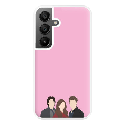 Elena, Damon And Stefan - VD Phone Case for Galaxy A55