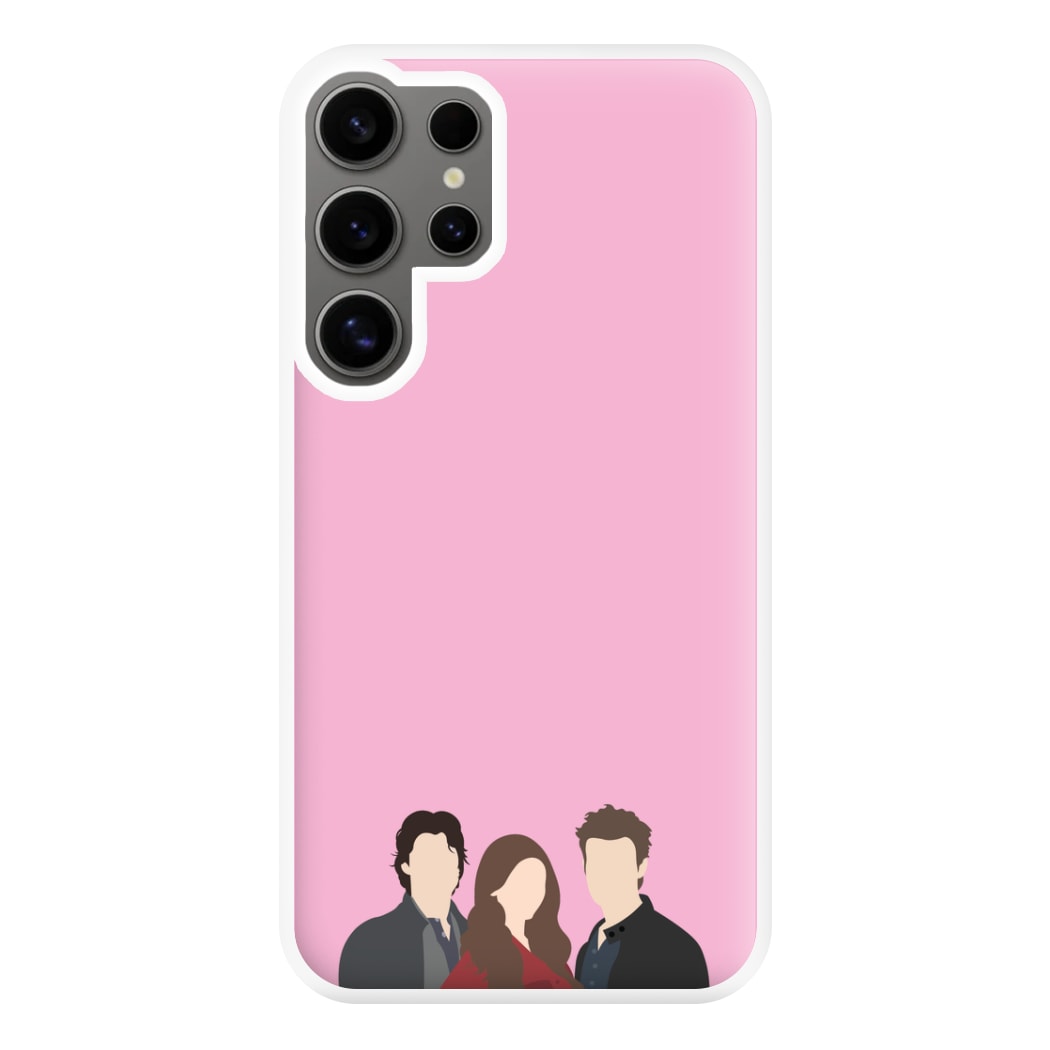 Elena, Damon And Stefan - VD Phone Case for Galaxy S24 Ultra