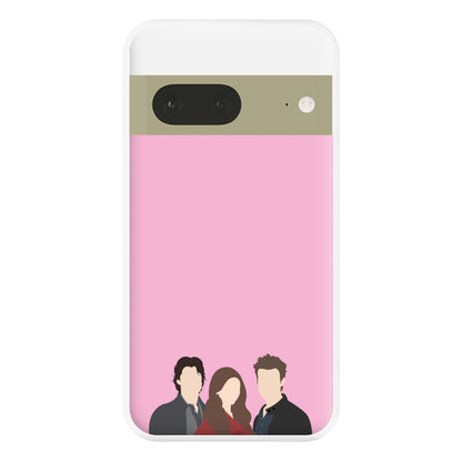 Elena, Damon And Stefan - VD Phone Case for Google Pixel 7a