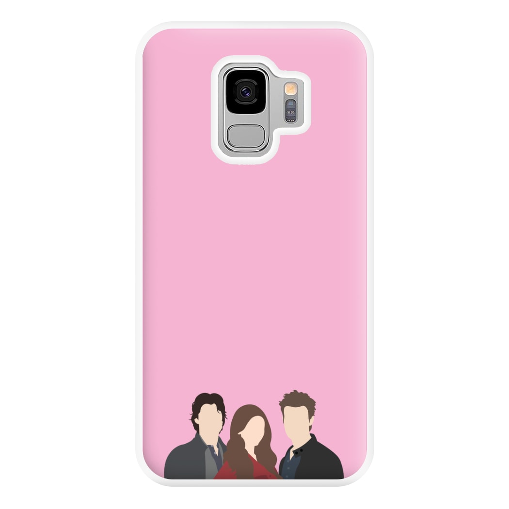 Elena, Damon And Stefan - VD Phone Case for Galaxy S9 Plus