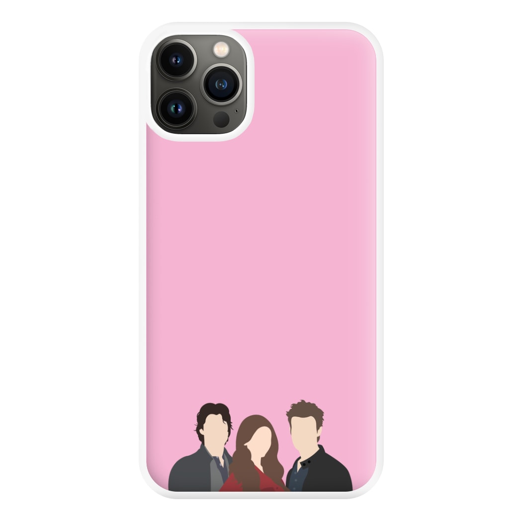 Elena, Damon And Stefan - VD Phone Case for iPhone 13