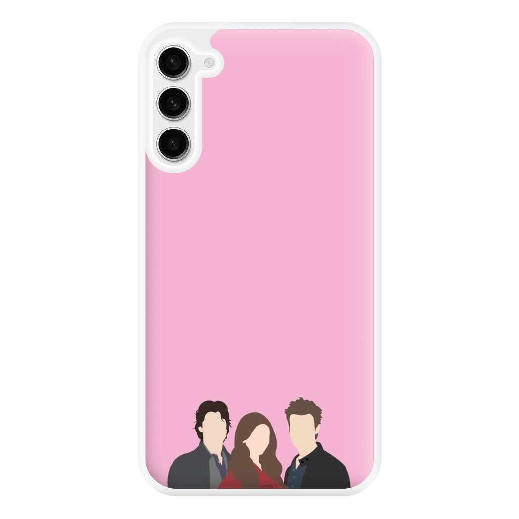 Elena, Damon And Stefan - VD Phone Case for Galaxy S23FE