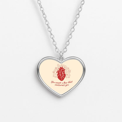 You Want A Love That Consumes You - VD Necklace