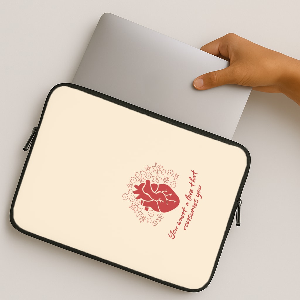 You Want A Love That Consumes You - VD MacBook Case