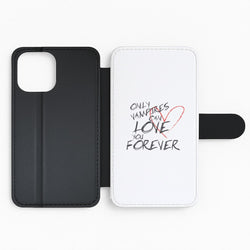Only Vampires Can Love You Forever - VD Flip Phone Case
