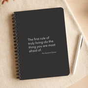 The First Rule Of Truly Living - VD Notebook 3