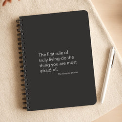 The First Rule Of Truly Living - VD Notepad