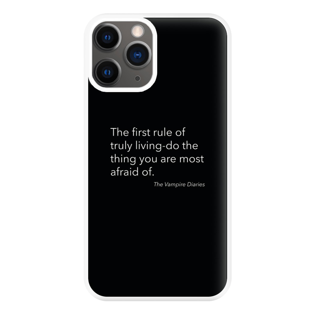 The First Rule Of Truly Living - VD Phone Case for iPhone 12 Pro Max