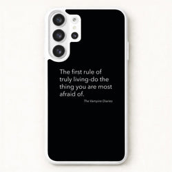 The First Rule Of Truly Living - VD Phone Case for Galaxy S26 Ultra