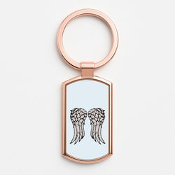 Daryl's Wings - TWD Rose Gold Keyring