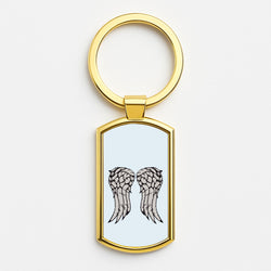 Daryl's Wings - TWD Gold Keyring