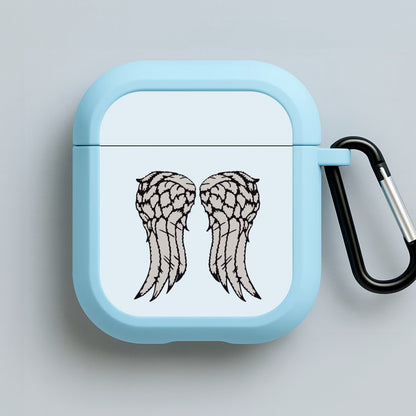 Daryl's Wings - TWD Blue AirPods Case