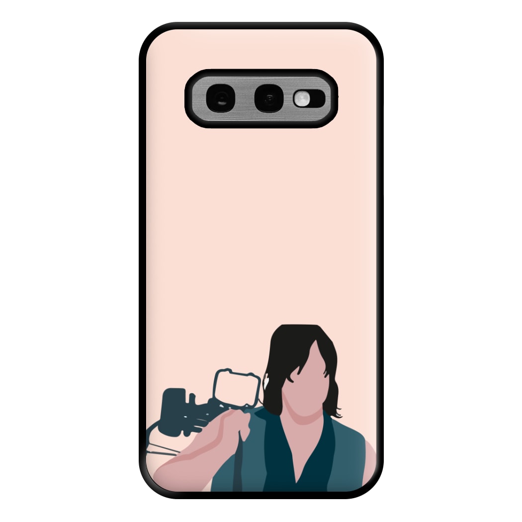 Daryl And His Crossbow - TWD Phone Case for Galaxy S10e