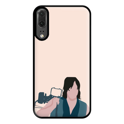 Daryl And His Crossbow - TWD Phone Case for Huawei P20