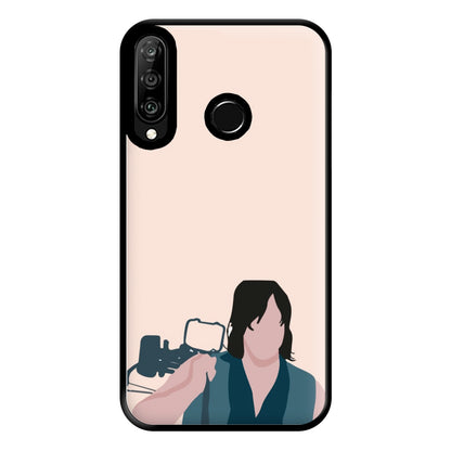 Daryl And His Crossbow - TWD Phone Case for Huawei P30 Lite