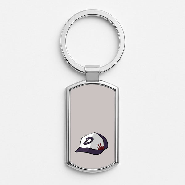 Clementine's Hat - TWD Silver Keyring
