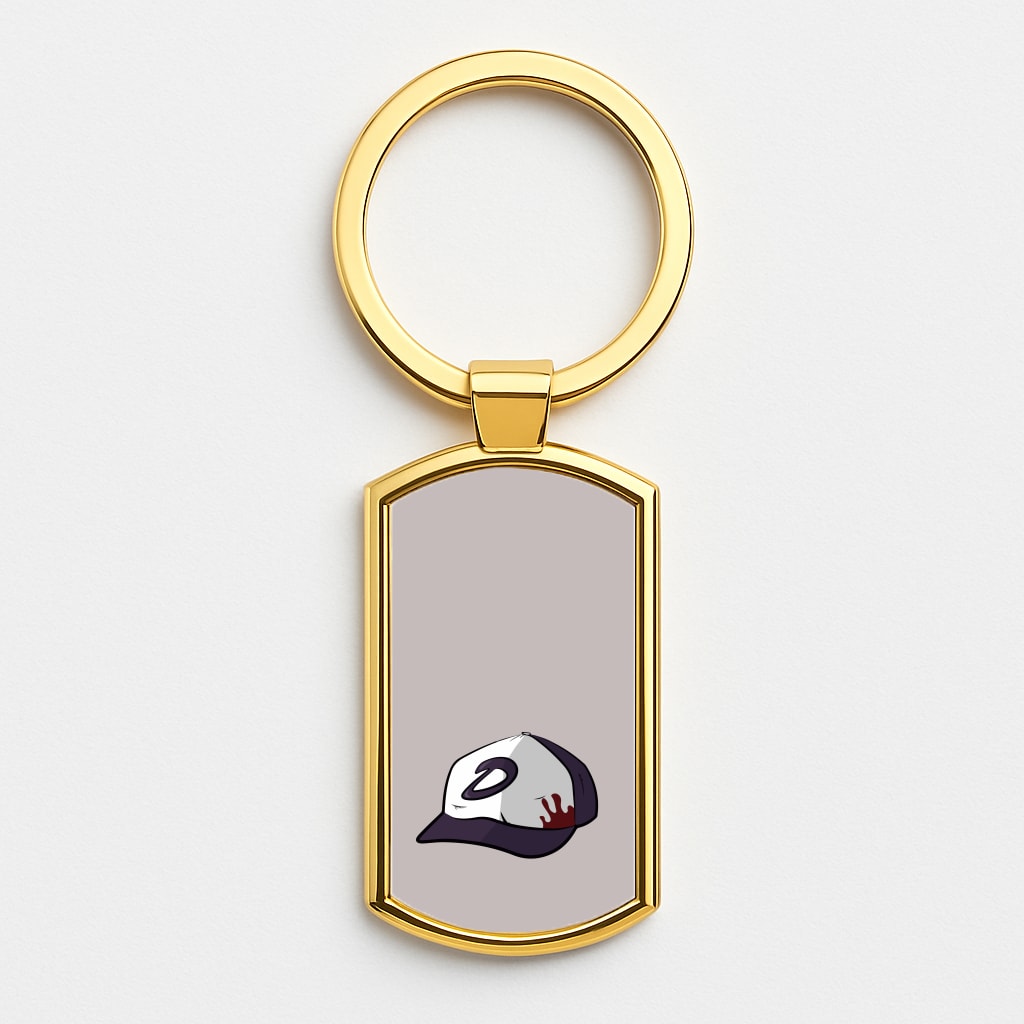 Clementine's Hat - TWD Gold Keyring
