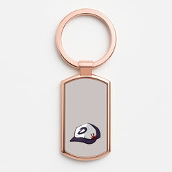 Clementine's Hat - TWD Rose Gold Keyring