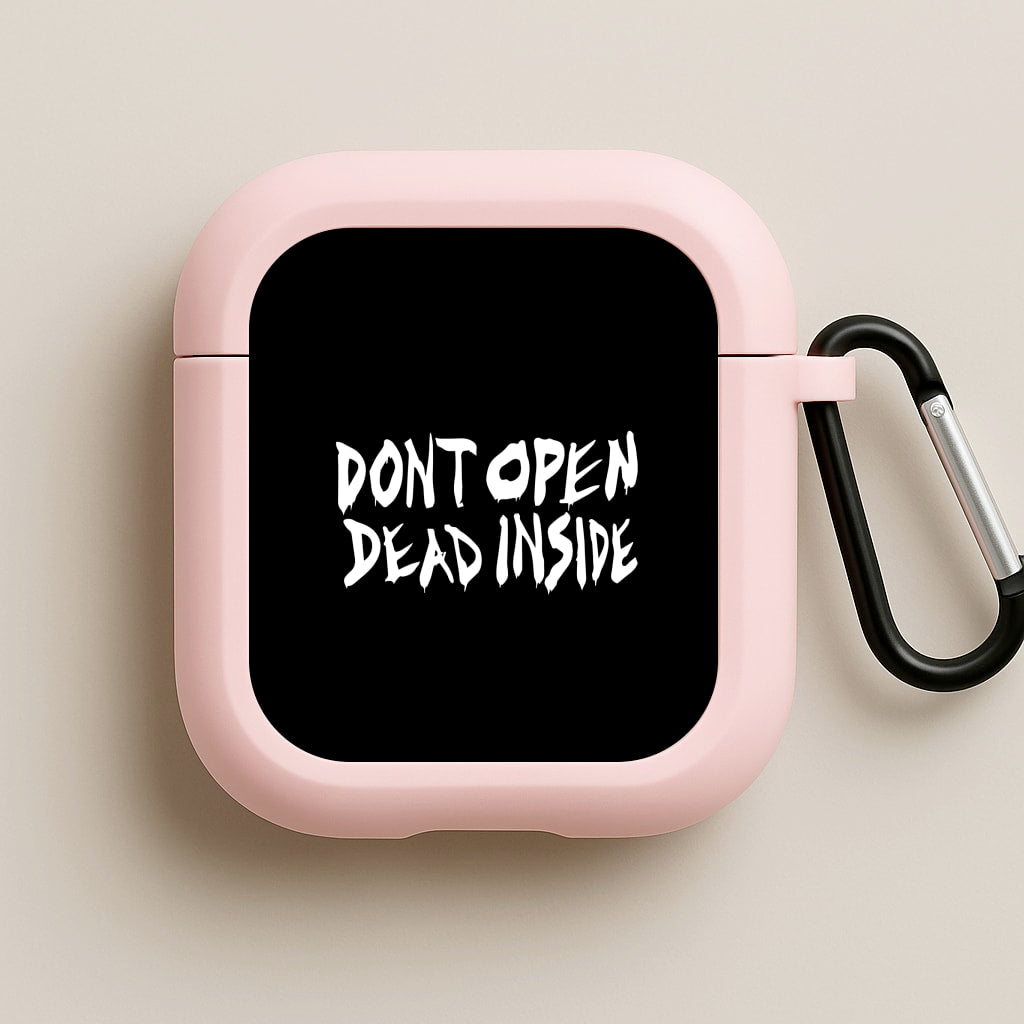 Don't Open Dead Inside - TWD Pink AirPods Case