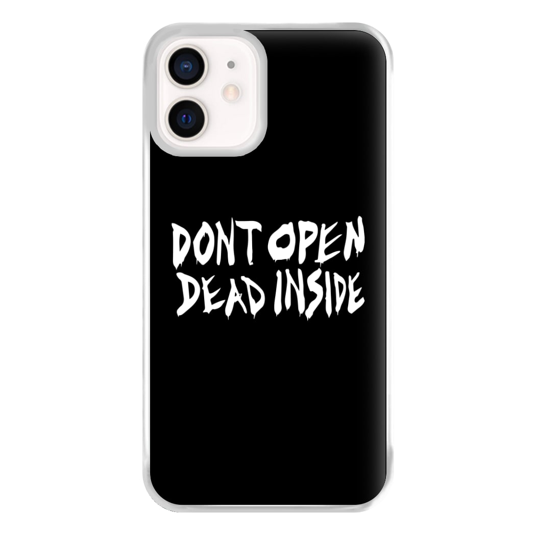 Don't Open Dead Inside - TWD Phone Case for iPhone 13 Mini