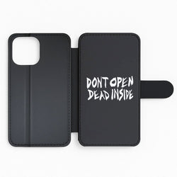 Don't Open Dead Inside - TWD Flip Phone Case