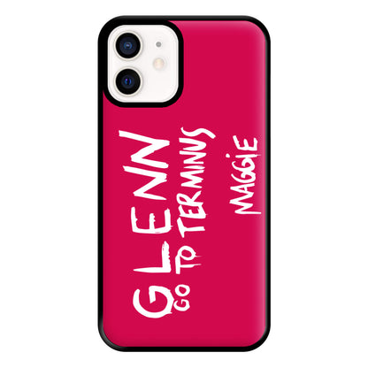 Message For Glenn - TWD Phone Case for iPhone 12 Mini