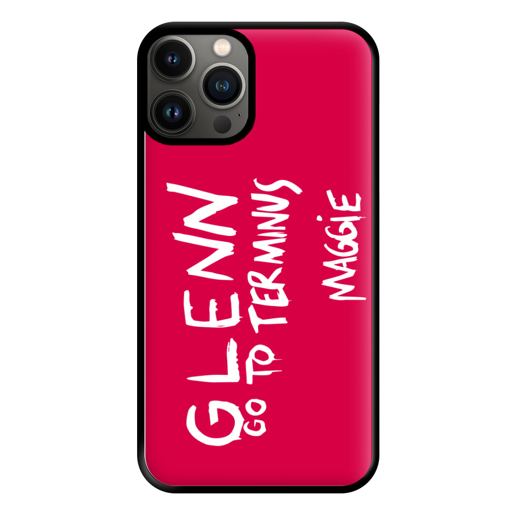 Message For Glenn - TWD Phone Case for iPhone 11 Pro Max