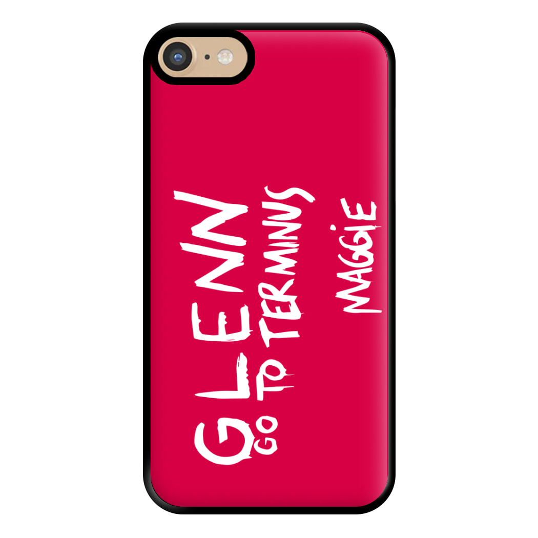 Message For Glenn - TWD Phone Case for iPhone 6 / 7 / 8 / SE