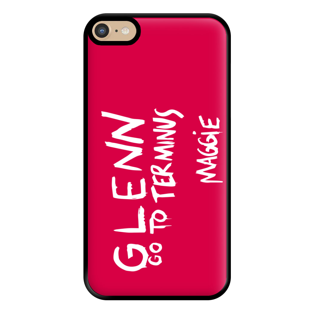 Message For Glenn - TWD Phone Case for iPhone 6 Plus / 7 Plus / 8 Plus