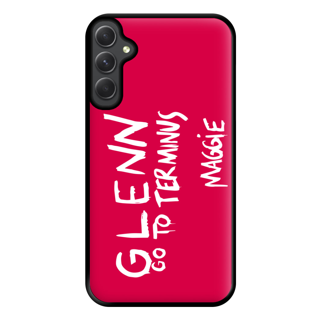 Message For Glenn - TWD Phone Case for Galaxy A14