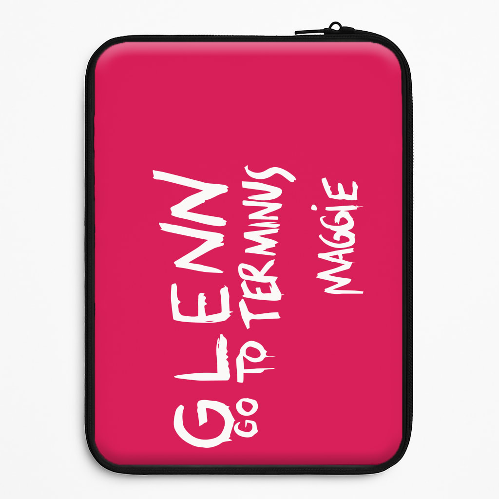 Message For Glenn - TWD Laptop Sleeve