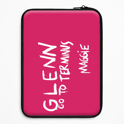Message For Glenn - TWD Universal Laptop Sleeve