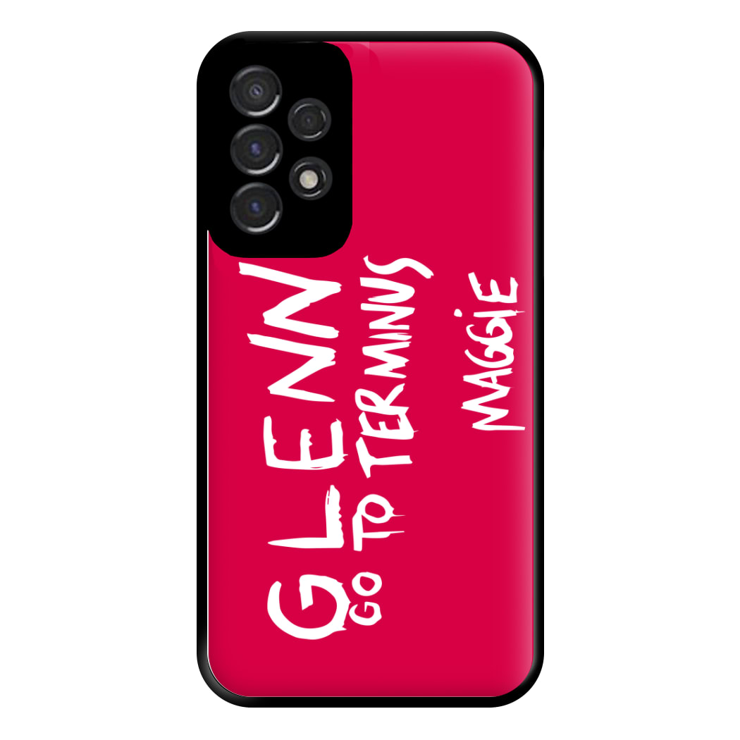 Message For Glenn - TWD Phone Case for Galaxy A53